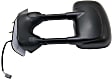 2009-2014 Ford E-150 - 4-bolt mount, Driver Side Towing Mirror, Power, Non-Heated, Manual Folding, Textured Black, No Signal Light, No Memory, No Puddle Light, No Auto-Dimming, No Blind Spot Feature