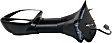 2009-2014 Ford E-150 - 4-bolt mount, Driver Side Towing Mirror, Power, Non-Heated, Manual Folding, Textured Black, No Signal Light, No Memory, No Puddle Light, No Auto-Dimming, No Blind Spot Feature