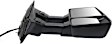 2008 Ford F-550 Super Duty - Passenger Side Towing Mirror, Power Adjust, Heated, Textured Black, Manual Folding, In-housing Signal Light, With Blind Spot Glass, No Memory, No Puddle Light, No Auto-Dimming