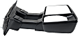 2008 Ford F-250 Super Duty - Passenger Side Towing Mirror, Manual Adjust, Non-Heated, Textured Black, Manual Folding, No Signal Light, With Blind Spot Glass, No Memory, No Puddle Light, No Auto-Dimming