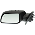 2013 Ford Edge - Driver Side Mirror, Power Adjust, Heated, Paintable, Manual Folding, In-housing Signal Light, With Blind Spot Detection in Glass, No Memory, With Puddle Light, No Auto-Dimming