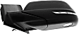 2013 Ford Edge - Driver Side Mirror, Power Adjust, Heated, Paintable, Manual Folding, In-housing Signal Light, With Blind Spot Detection in Glass, No Memory, With Puddle Light, No Auto-Dimming