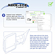 2013 Ford Edge - Driver Side Mirror, Power Adjust, Heated, Paintable, Manual Folding, In-housing Signal Light, With Blind Spot Detection in Glass, No Memory, With Puddle Light, No Auto-Dimming