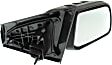 2013 Ford Edge - Passenger Side Mirror, Power Adjust, Heated, Paintable, Manual Folding, In-housing Signal Light, With Blind Spot Detection in Glass, No Memory, With Puddle Light, No Auto-Dimming