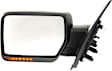 2010 Ford F-150 - Driver Side Mirror, Power Adjust, Heated, Textured Black, Manual Folding, In-housing Signal Light, No Blind Spot Feature, No Memory, No Puddle Light, No Auto-Dimming