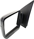 Driver Side Mirror, Power Adjust, Non-Heated, Manual Folding, Textured Black, No Signal Light, No Memory, No Puddle Light, No Auto-Dim, No Blind Spot Feature