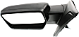 Driver Side Mirror, Power Adjust, Non-Heated, Manual Folding, Textured Black, No Signal Light, No Memory, No Puddle Light, No Auto-Dim, No Blind Spot Feature