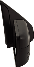 2010 Ford F-150 FX4 - Passenger Side Mirror, Manual Adjust, Non-Heated, Textured Black, Manual Folding, No Signal Light, No Blind Spot Feature, No Memory, No Puddle Light, No Auto-Dimming