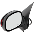 Driver Side Mirror, Non-Towing, Power Adjust, Manual Folding, Heated, Paintable, In-housing Signal Light, With memory, No Puddle Light, No Auto-Dimming, No Blind Spot Feature