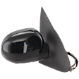 Passenger Side Mirror, Non-Towing, Power Adjust, Manual Folding, Heated, Paintable, In-housing Signal Light, With memory, No Puddle Light, No Auto-Dimming, No Blind Spot Feature