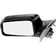 Driver Side Mirror, Power Adjust, Manual Folding, Non-Heated, Paintable, No Signal Light, No Memory, No Puddle Light, No Auto-Dimming, No Blind Spot Feature
