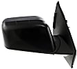 Passenger Side Mirror, Power Adjust, Manual Folding, Non-Heated, Paintable, No Signal Light, No Memory, No Puddle Light, No Auto-Dimming, No Blind Spot Feature