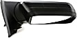 Passenger Side Mirror, Power Adjust, Manual Folding, Non-Heated, Paintable, No Signal Light, With memory, With Puddle Light, No Auto-Dimming, No Blind Spot Feature