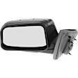 Driver Side Mirror, Power Adjust, Manual Folding, Non-Heated, Paintable, No Signal Light, No Memory, No Puddle Light, No Auto-Dimming, No Blind Spot Feature