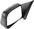Driver Side Mirror, Power Adjust, Manual Folding, Heated, Paintable, No Signal Light, With memory, With Puddle Light, No Auto-Dimming, No Blind Spot Feature