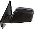 Driver Side Mirror, Power Adjust, Manual Folding, Heated, Paintable, No Signal Light, With memory, With Puddle Light, No Auto-Dimming, No Blind Spot Feature