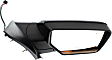 Passenger Side Mirror, Non-Towing, Power, Power Folding, Heated, Paintable, In-housing Signal Light, With memory, With Puddle Light, No Auto-Dimming, No Blind Spot Feature