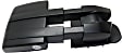 2007-2012 Ford F-150 - Passenger Side Towing Mirror, Power Adjust, Heated, Manual Folding, Textured Black, In-housing Signal Light, No Memory, With Puddle Light, No Auto-Dimming, No Blind Spot Feature
