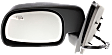 Driver Side Mirror, Non-Towing, Power Adjust, Manual Folding, Heated, Textured Black, No Signal Light, No Memory, No Puddle Light, No Auto-Dimming, No Blind Spot Feature