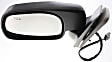 Driver Side Mirror, Non-Towing, Power Adjust, Manual Folding, Heated, Textured Black, No Signal Light, No Memory, No Puddle Light, No Auto-Dimming, No Blind Spot Feature