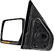Driver Side Mirror, Power Adjust, Heated, Manual Folding, Chrome, In-housing Signal Light, With Memory, No Puddle Light, No Auto-Dim, No Blind Spot Feature