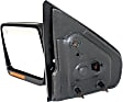 Driver Side Mirror, Power Adjust, Heated, Power Folding, Paintable, In-housing Signal Light, With Memory, With Puddle Light, No Auto-Dim, No Blind Spot Feature