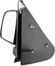 Driver Side Mirror, Manual Adjust, Manual Folding, Non-Heated, Textured Black, No Signal Light, No Memory, No Puddle Light, No Auto-Dimming, No Blind Spot Feature