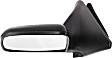 Driver Side Mirror, Manual Adjust, Manual Folding, Non-Heated, Textured Black, No Signal Light, No Memory, No Puddle Light, No Auto-Dimming, No Blind Spot Feature
