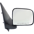 Passenger Side Mirror, Manual Adjust, Manual Folding, Non-Heated, Textured Black, No Signal Light, No Memory, No Puddle Light, No Auto-Dimming, No Blind Spot Feature