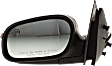 Driver Side Mirror, Power Adjust, Manual Folding, Heated, Paintable, No Signal Light, No Memory, No Puddle Light, No Auto-Dimming, No Blind Spot Feature