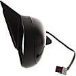 Passenger Side Mirror, Power Adjust, Manual Folding, Heated, Paintable, No Signal Light, No Memory, No Puddle Light, No Auto-Dimming, No Blind Spot Feature