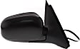 Passenger Side Mirror, Power Adjust, Manual Folding, Heated, Paintable, No Signal Light, No Memory, No Puddle Light, No Auto-Dimming, No Blind Spot Feature