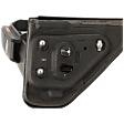 2014 Ford F-150 - Driver Side Towing Mirror, Power Adjust, Heated, Paintable, Manual Folding, In-housing Signal Light, With Blind Spot Glass, With Memory, With Puddle Light, No Auto-Dimming