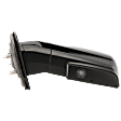 2014 Ford F-150 - Driver Side Towing Mirror, Power Adjust, Heated, Paintable, Manual Folding, In-housing Signal Light, With Blind Spot Glass, With Memory, With Puddle Light, No Auto-Dimming