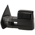 2014 Ford F-150 - Driver Side Towing Mirror, Power Adjust, Heated, Paintable, Manual Folding, In-housing Signal Light, With Blind Spot Glass, With Memory, With Puddle Light, No Auto-Dimming