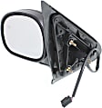 Driver Side Mirror, Non-Towing, Power Adjust, Manual Folding, Heated, Textured Black, No Signal Light, No Memory, No Puddle Light, No Auto-Dimming, No Blind Spot Feature