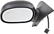 Driver Side Mirror, Non-Towing, Power Adjust, Manual Folding, Heated, Textured Black, No Signal Light, No Memory, No Puddle Light, No Auto-Dimming, No Blind Spot Feature