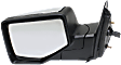 Driver Side Mirror, Power Adjust, Manual Folding, Non-Heated, Chrome, No Signal Light, No Memory, No Puddle Light, No Auto-Dimming, No Blind Spot Feature