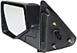 Driver Side Mirror, Power Adjust, Manual Folding, Non-Heated, Chrome, No Signal Light, No Memory, No Puddle Light, No Auto-Dimming, No Blind Spot Feature
