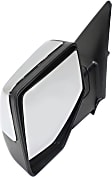 Driver Side Mirror, Power Adjust, Manual Folding, Non-Heated, Chrome, No Signal Light, No Memory, No Puddle Light, No Auto-Dimming, No Blind Spot Feature