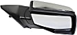 Passenger Side Mirror, Power Adjust, Manual Folding, Non-Heated, Chrome, No Signal Light, No Memory, No Puddle Light, No Auto-Dimming, No Blind Spot Feature
