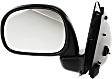 Driver Side Mirror, Non-Towing, Manual Adjust, Manual Folding, Non-Heated, Textured Black, No Signal Light, No Memory, No Puddle Light, No Auto-Dimming, No Blind Spot Feature