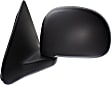 Driver Side Mirror, Non-Towing, Manual Adjust, Manual Folding, Non-Heated, Textured Black, No Signal Light, No Memory, No Puddle Light, No Auto-Dimming, No Blind Spot Feature