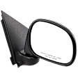 Passenger Side Mirror, Manual Adjust, Manual Folding, Non-Heated, Textured Black, No Signal Light, No Memory, No Puddle Light, No Auto-Dimming, No Blind Spot Feature