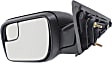 Driver Side Mirror, Power, Manual Folding, Non-Heated, Textured Black, No Signal Light, No Memory, No Puddle Light, No Auto-Dimming, With Blind Spot Glass