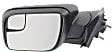 Driver Side Mirror, Power, Manual Folding, Non-Heated, Textured Black, No Signal Light, No Memory, No Puddle Light, No Auto-Dimming, With Blind Spot Glass