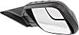 Passenger Side Mirror, Power, Manual Folding, Non-Heated, Textured Black, No Signal Light, No Memory, No Puddle Light, No Auto-Dimming, With Blind Spot Glass
