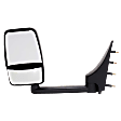 4-bolt mount, Driver Side Towing Mirror, Manual Adjust, Non-Heated, Manual Folding, Paintable, No Signal Light, No Memory, No Puddle Light, No Auto-Dimming, No Blind Spot Feature