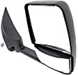 4-bolt mount, Driver Side Towing Mirror, Power Adjust, Non-Heated, Manual Folding, Paintable, In-housing Signal Light, No Memory, No Puddle Light, No Auto-Dimming, No Blind Spot Feature