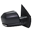 2016 Ford F-150 Lariat - Passenger Side Mirror, Power Adjust, Heated, Textured Black, Manual Folding, In-housing Signal Light, With Blind Spot Detection in Glass, No Memory, No Puddle Light, No Auto-Dimming